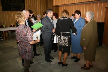 Priateľské posedenie z príležitosi mesiaca úcty k Priateľské posedenie z príležitosi mesiaca úcty k