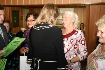Priateľské posedenie z príležitosi mesiaca úcty k Priateľské posedenie z príležitosi mesiaca úcty k