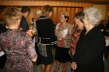 Priateľské posedenie z príležitosi mesiaca úcty k Priateľské posedenie z príležitosi mesiaca úcty k