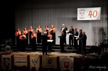 40. výročie zaloenia zboru Andante 40. výročie zaloenia zboru Andante