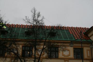 Rekonštrukcia strechy na budove mestského úradu Rekonštrukcia strechy na budove mestského úradu